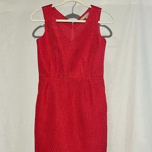 Banana Republic Petite 0 Lined Tone on Tone Dress